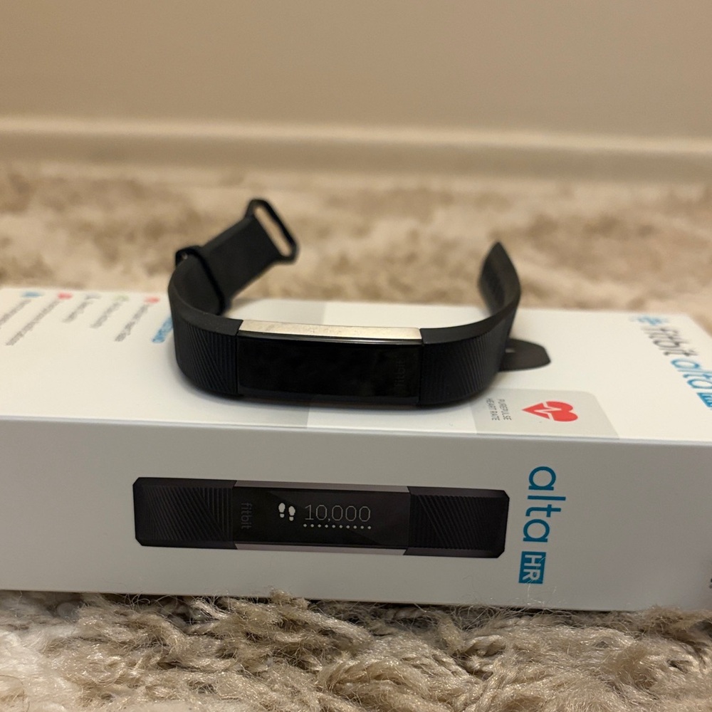 Fitbit Alta HR Black Smartwatch